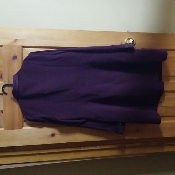 NWOT jacket size 44 dark purple - Picture 2 of 4